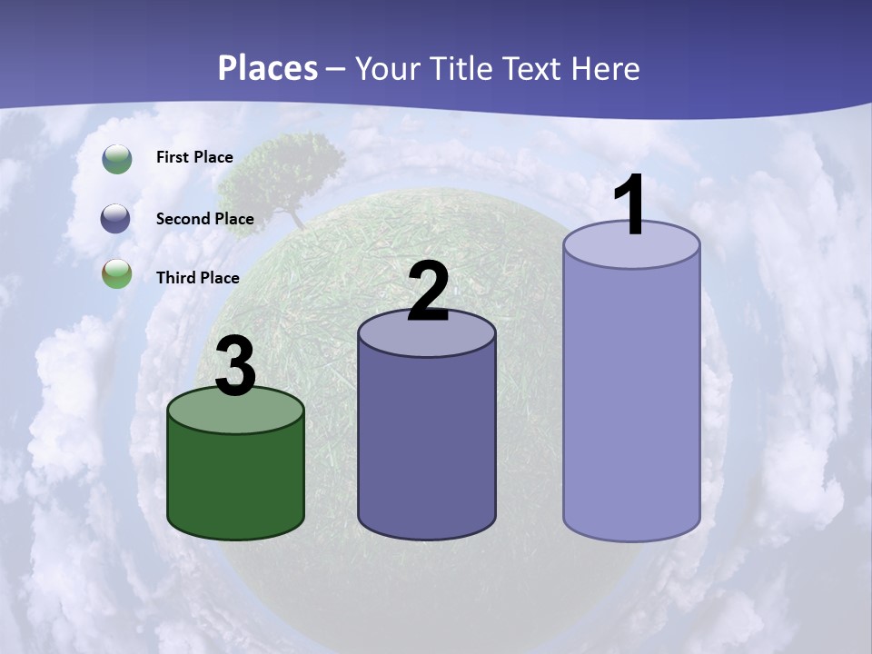 Bed Lamp Ornate PowerPoint Template