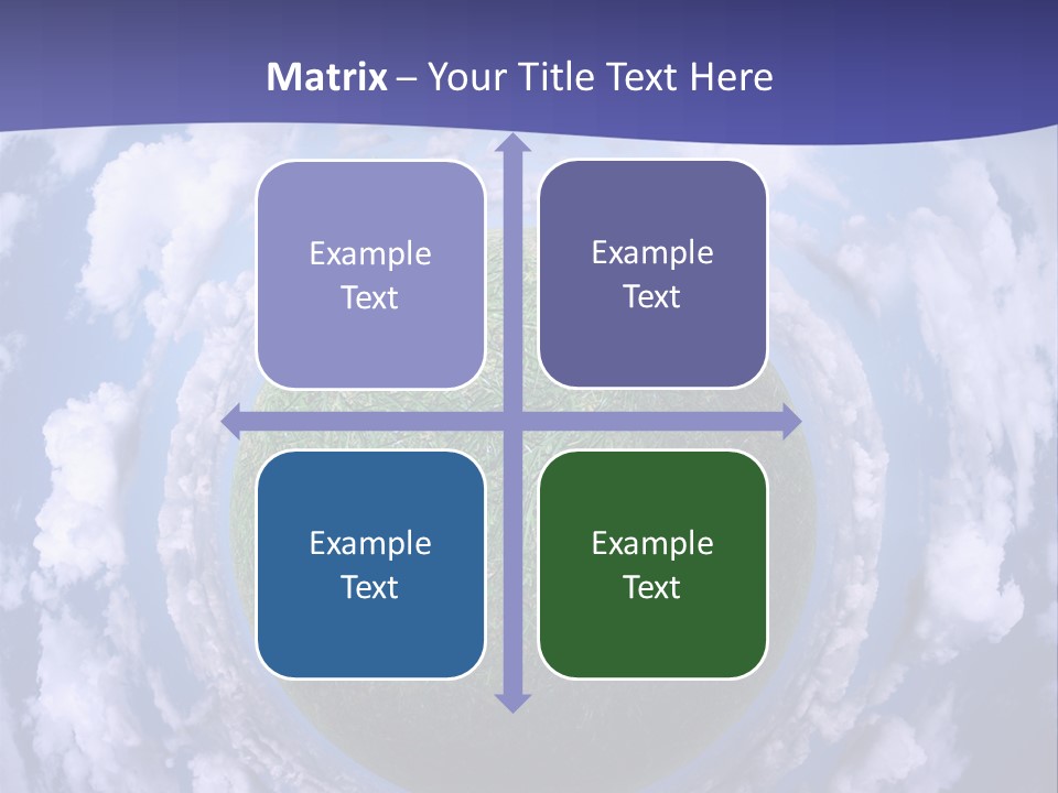 Bed Lamp Ornate PowerPoint Template