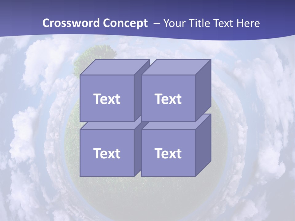 Bed Lamp Ornate PowerPoint Template