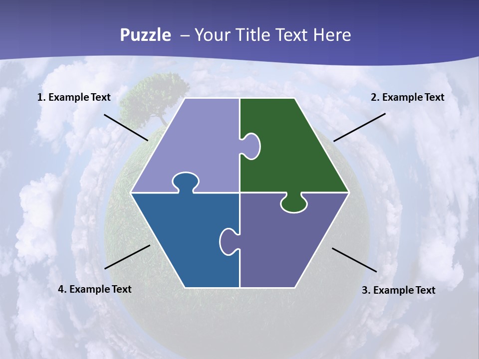 Bed Lamp Ornate PowerPoint Template