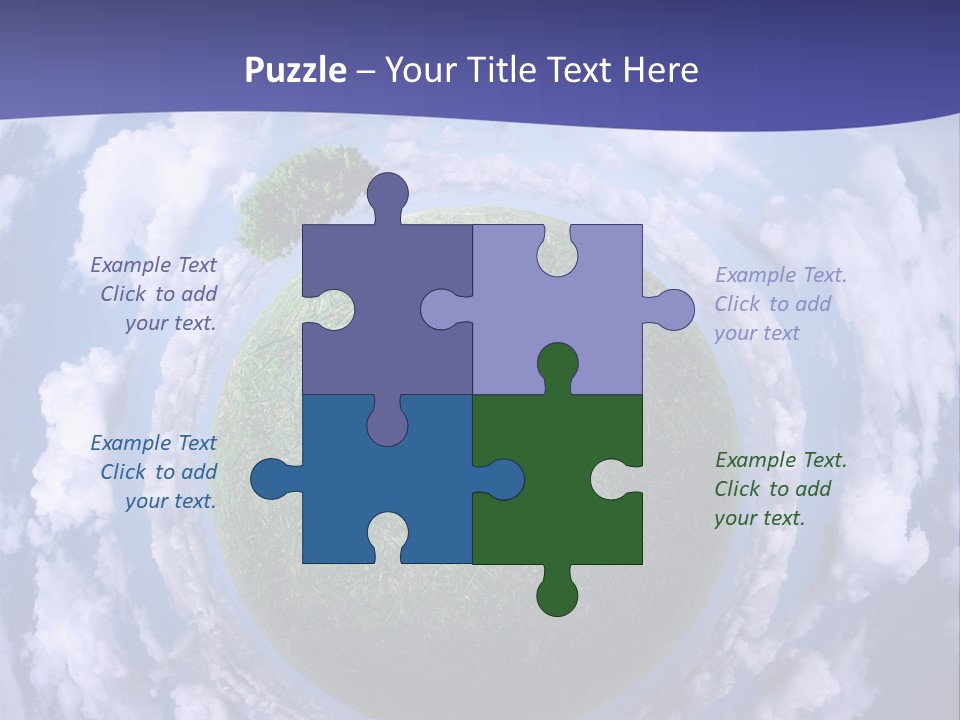 Bed Lamp Ornate PowerPoint Template