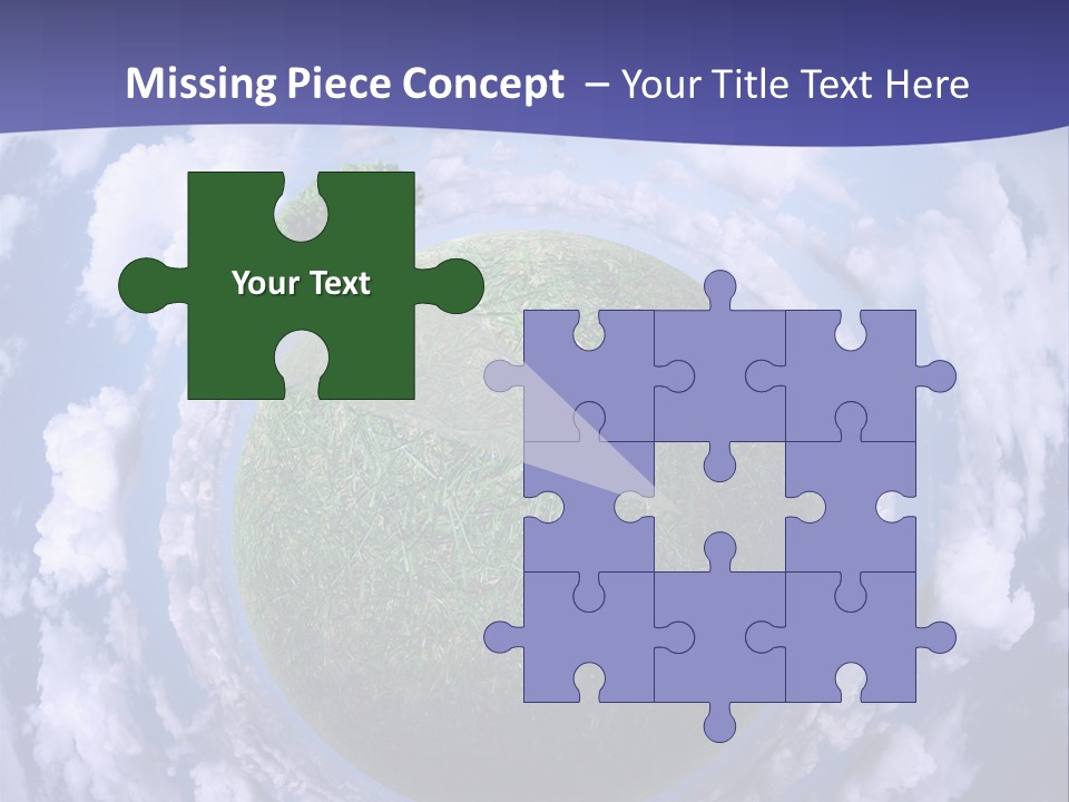 Bed Lamp Ornate PowerPoint Template