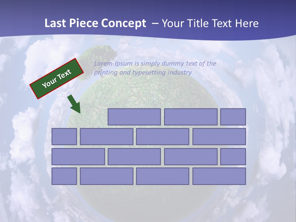 Bed Lamp Ornate PowerPoint Template