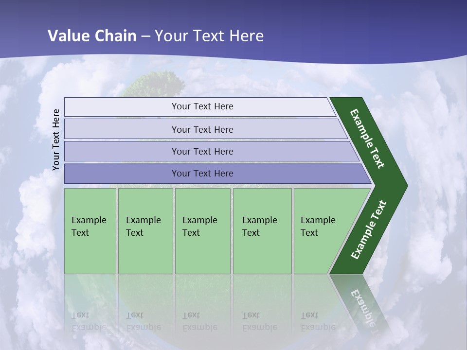 Bed Lamp Ornate PowerPoint Template