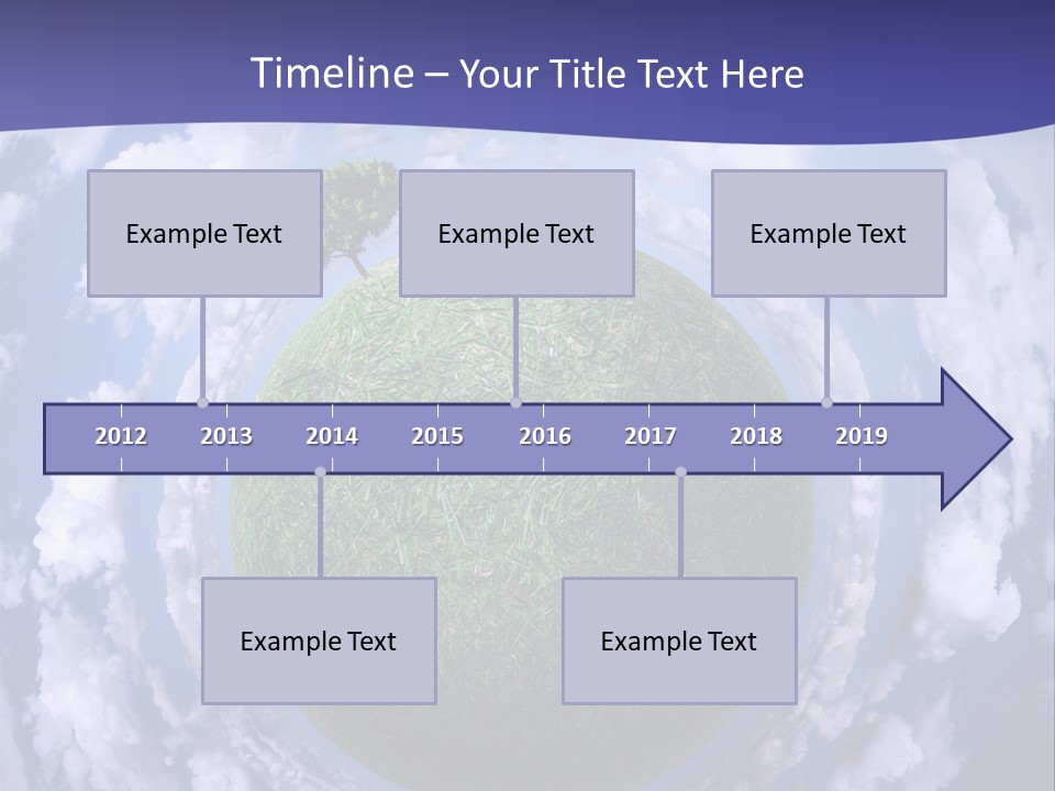 Bed Lamp Ornate PowerPoint Template