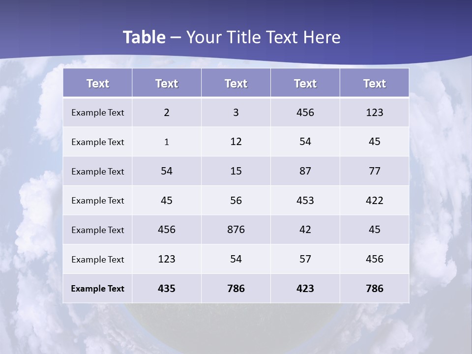 Bed Lamp Ornate PowerPoint Template