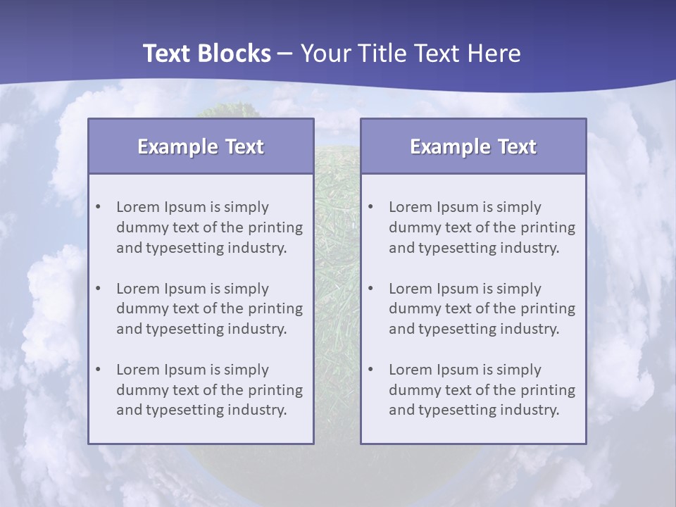 Bed Lamp Ornate PowerPoint Template
