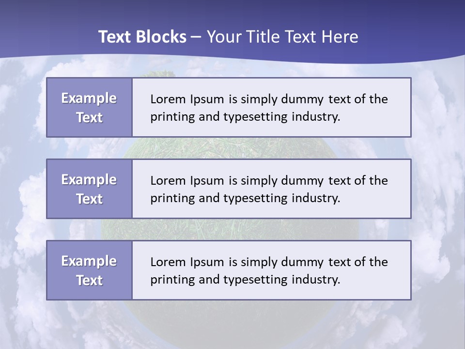 Bed Lamp Ornate PowerPoint Template