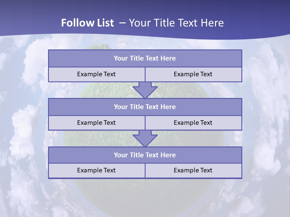 Bed Lamp Ornate PowerPoint Template