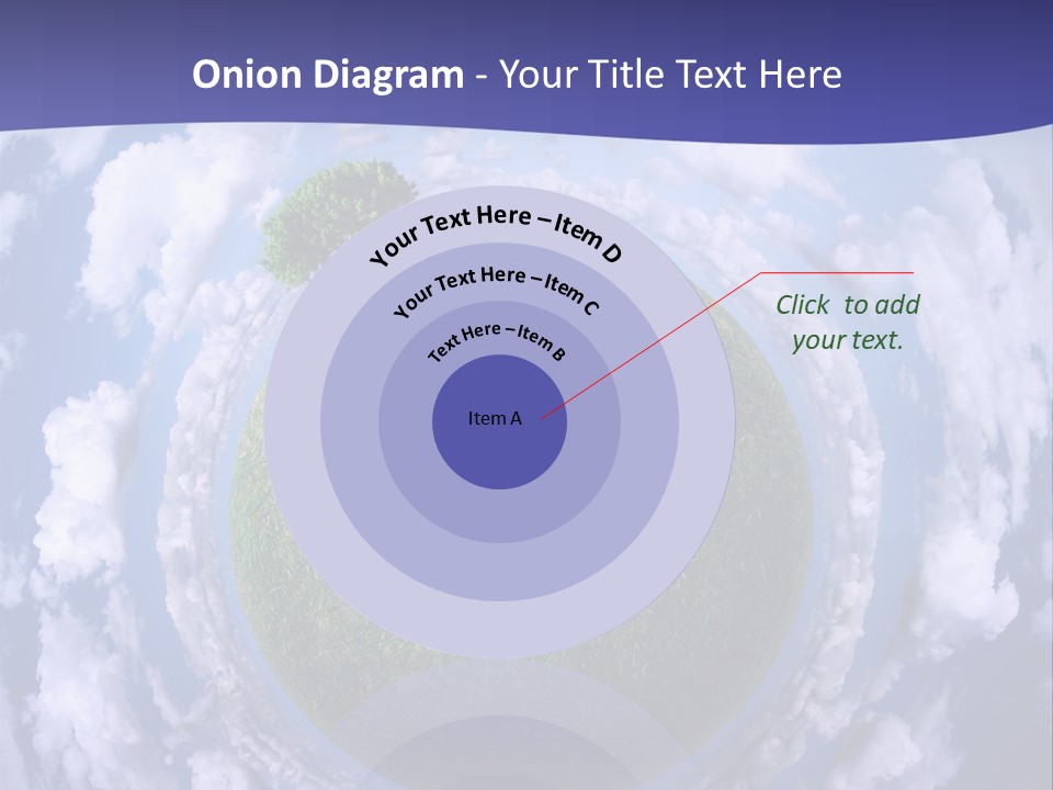 Bed Lamp Ornate PowerPoint Template