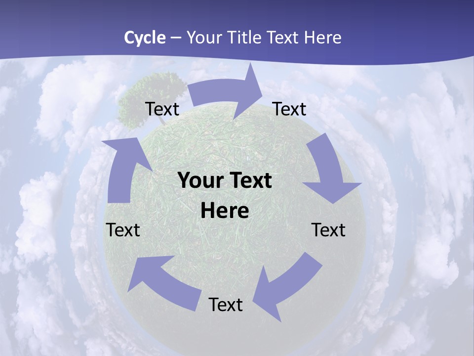 Bed Lamp Ornate PowerPoint Template