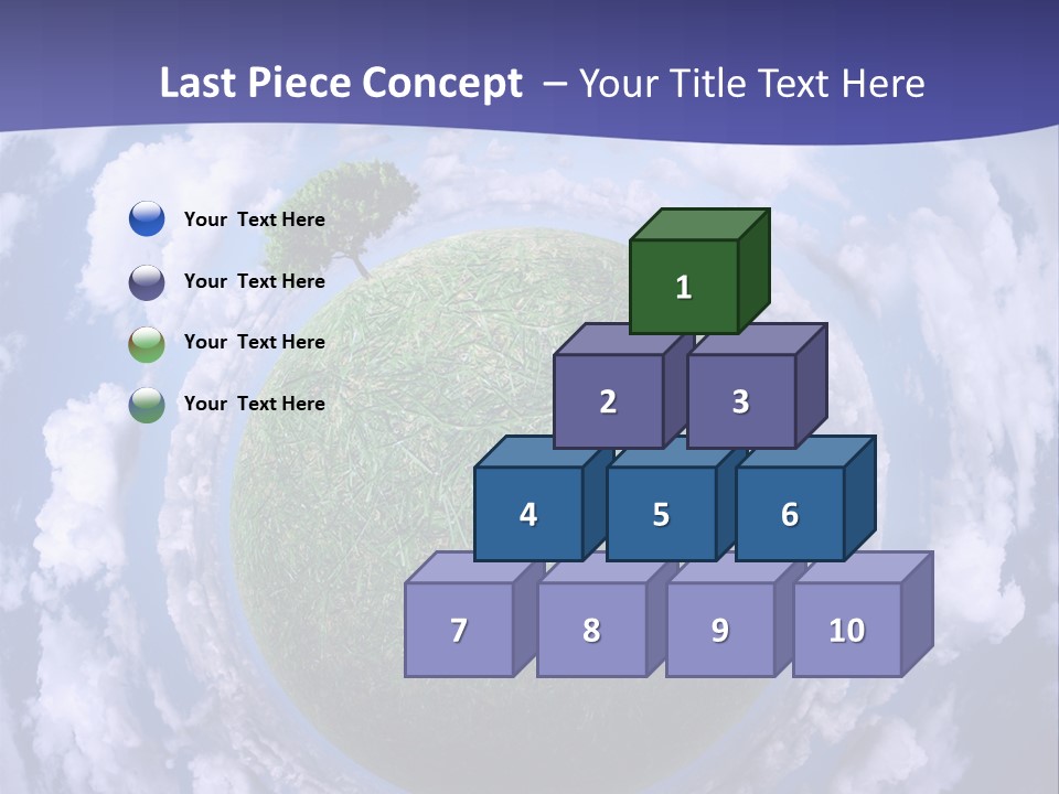 Bed Lamp Ornate PowerPoint Template