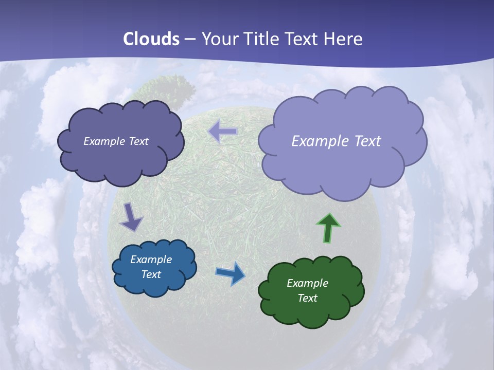 Bed Lamp Ornate PowerPoint Template