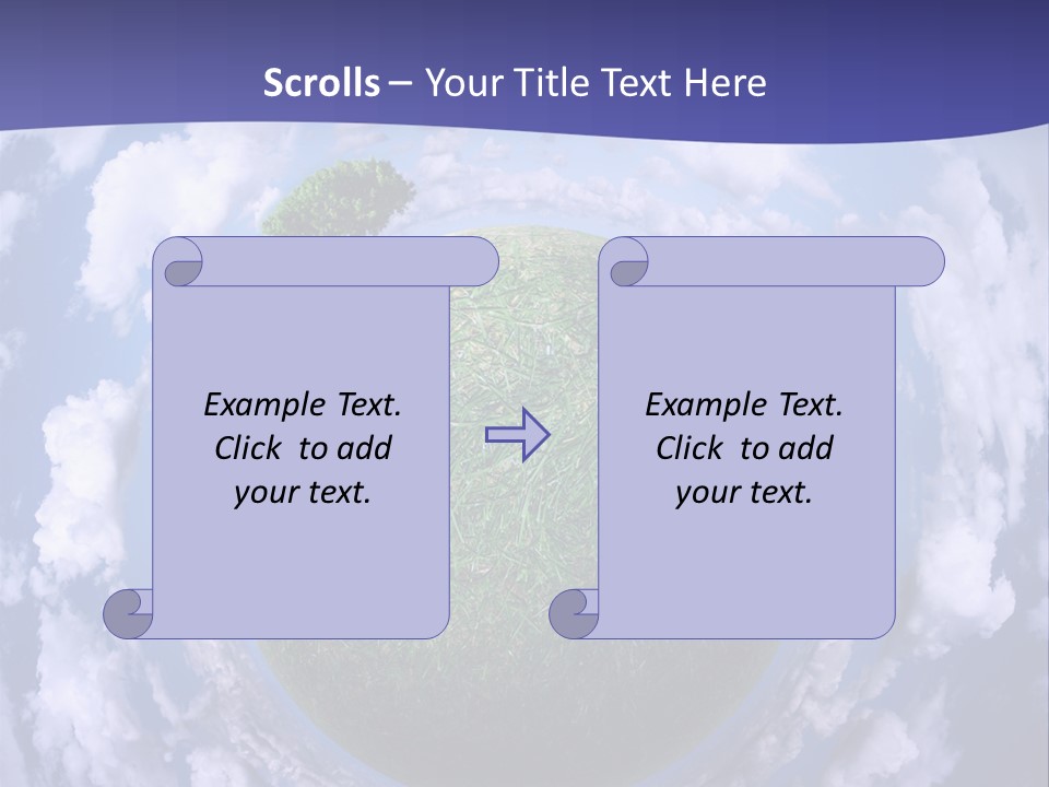 Bed Lamp Ornate PowerPoint Template