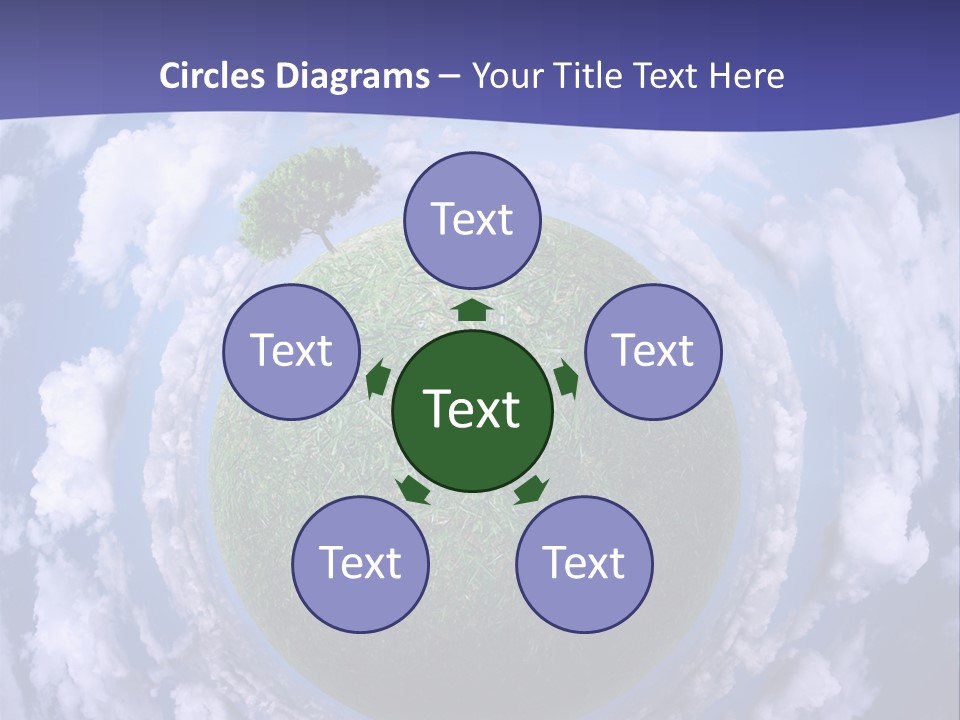 Bed Lamp Ornate PowerPoint Template