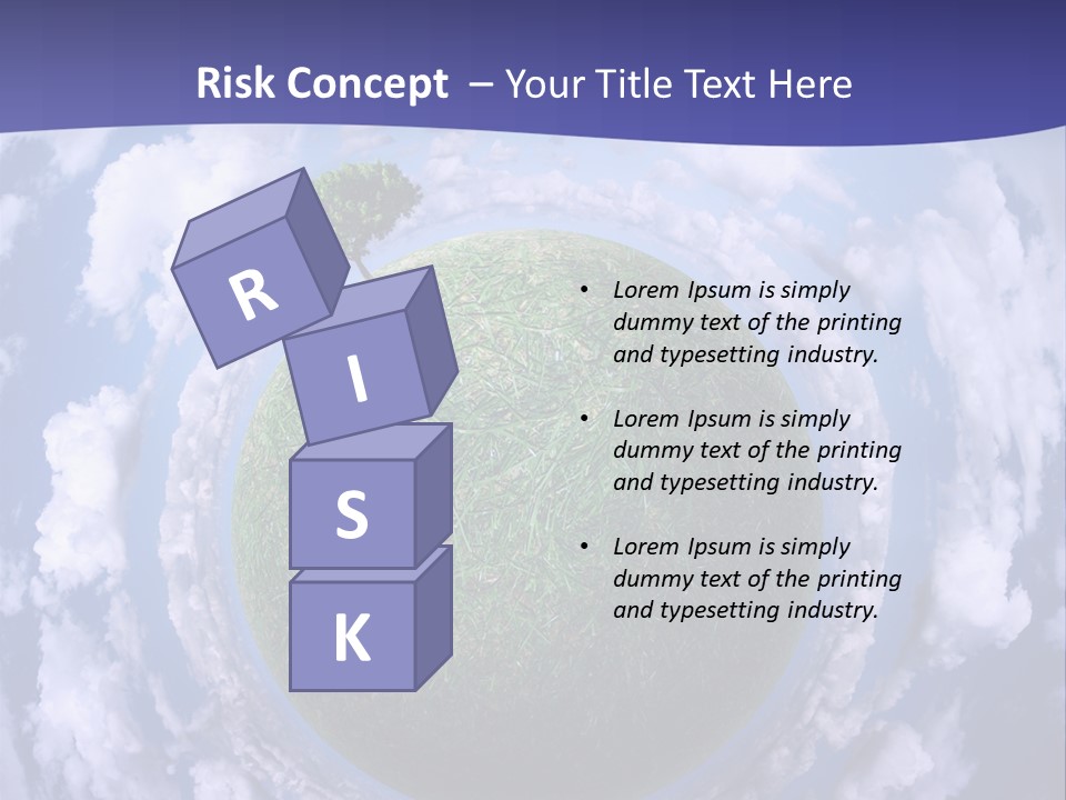 Bed Lamp Ornate PowerPoint Template