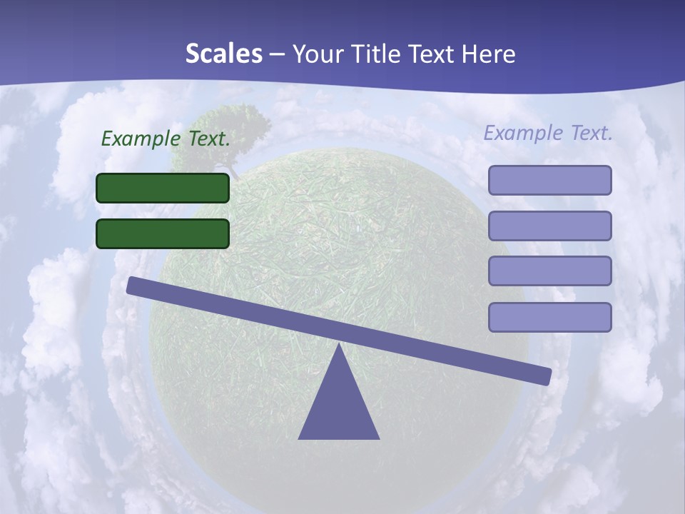 Bed Lamp Ornate PowerPoint Template