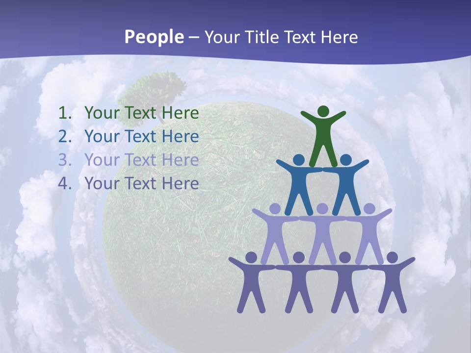 Bed Lamp Ornate PowerPoint Template