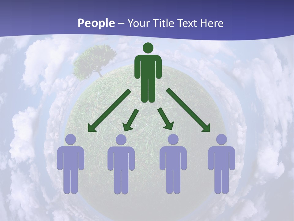 Bed Lamp Ornate PowerPoint Template