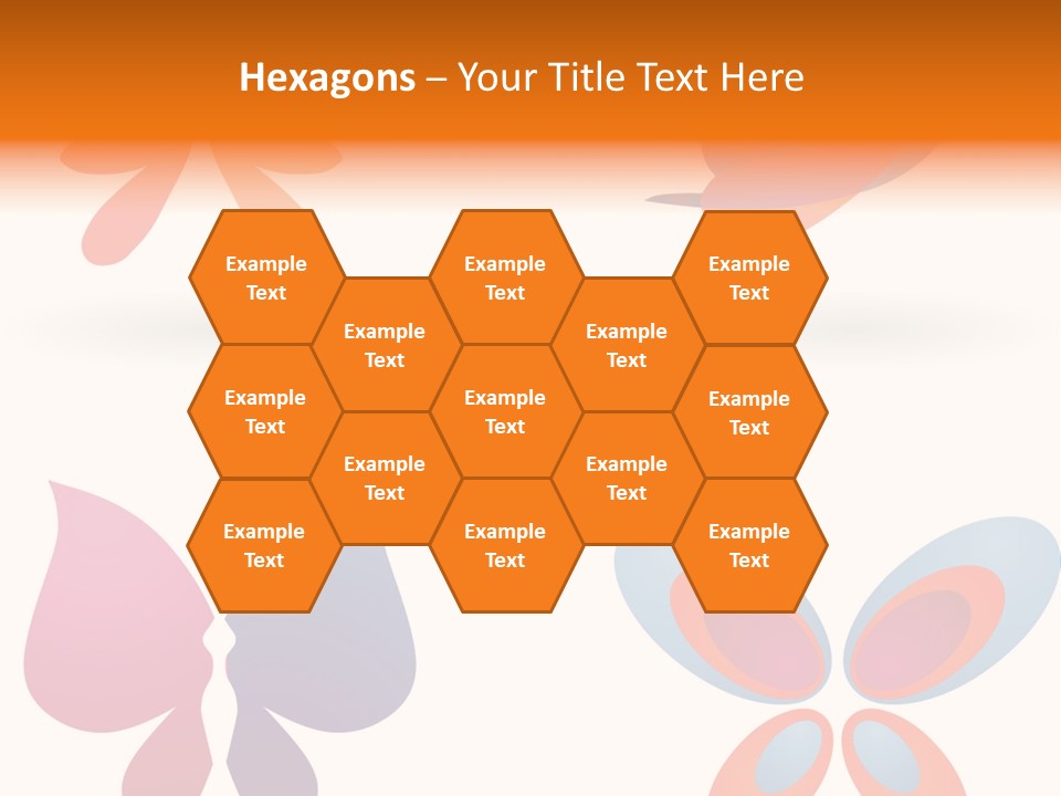 Leaf Butterfly Collection PowerPoint Template