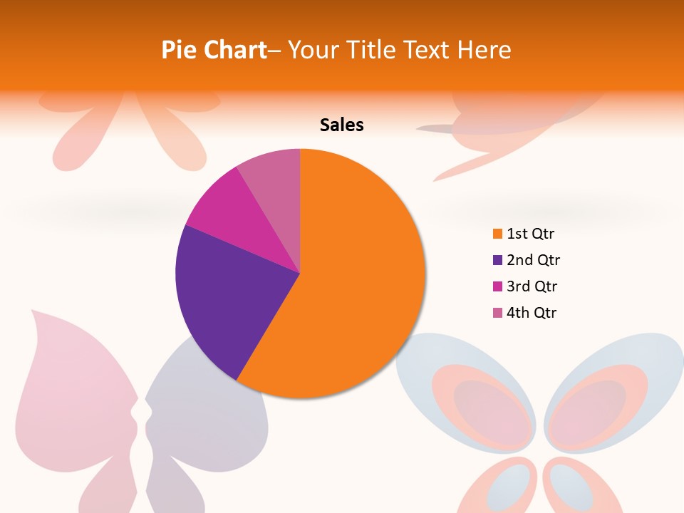 Leaf Butterfly Collection PowerPoint Template