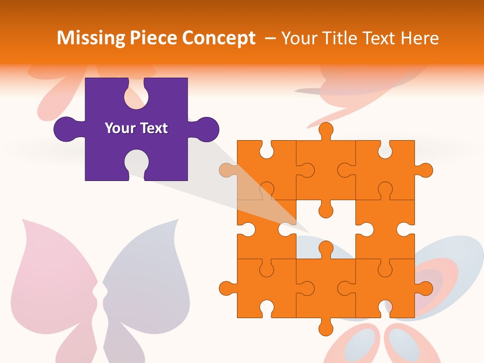 Leaf Butterfly Collection PowerPoint Template