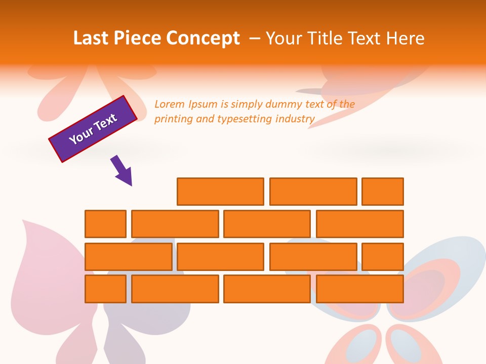 Leaf Butterfly Collection PowerPoint Template