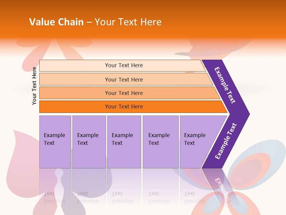 Leaf Butterfly Collection PowerPoint Template