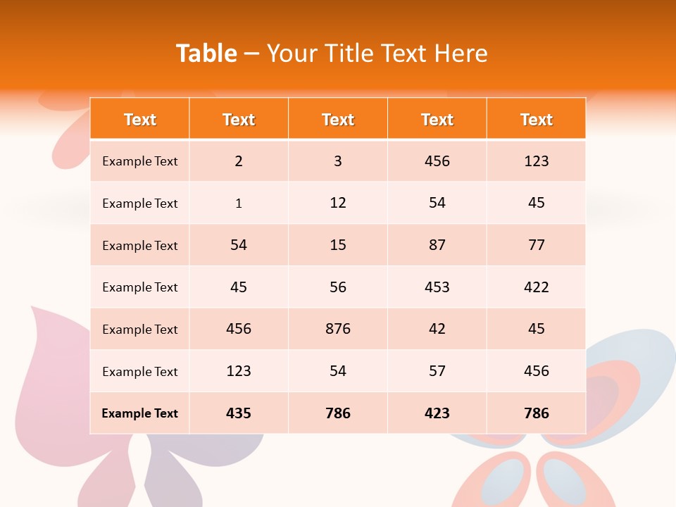 Leaf Butterfly Collection PowerPoint Template