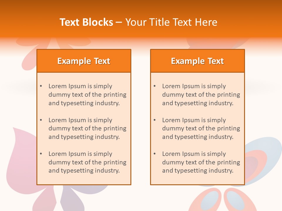 Leaf Butterfly Collection PowerPoint Template