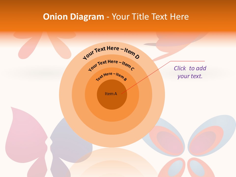 Leaf Butterfly Collection PowerPoint Template