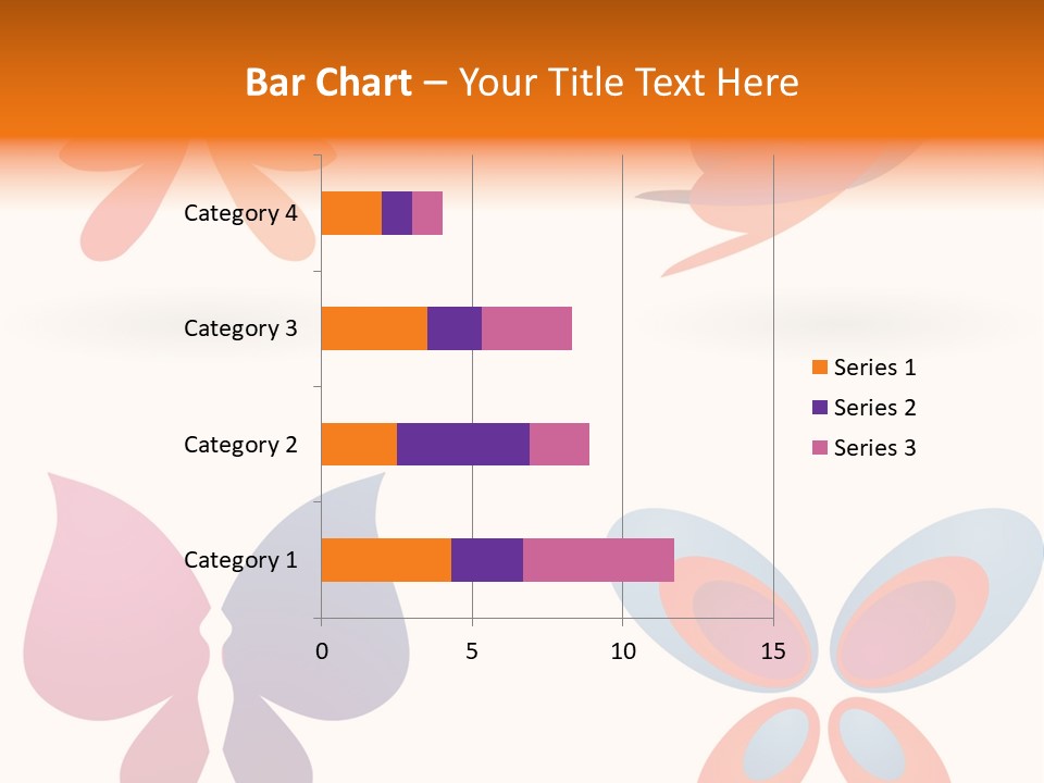 Leaf Butterfly Collection PowerPoint Template