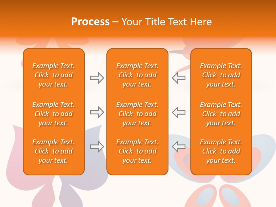 Leaf Butterfly Collection PowerPoint Template