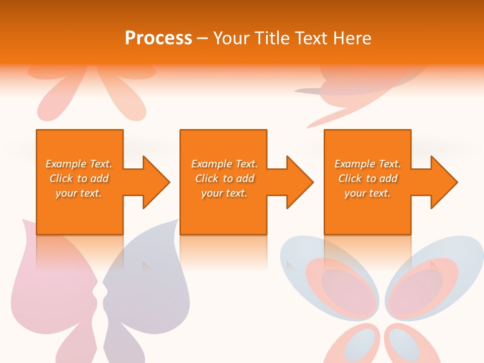 Leaf Butterfly Collection PowerPoint Template