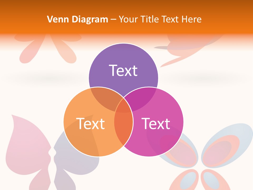 Leaf Butterfly Collection PowerPoint Template