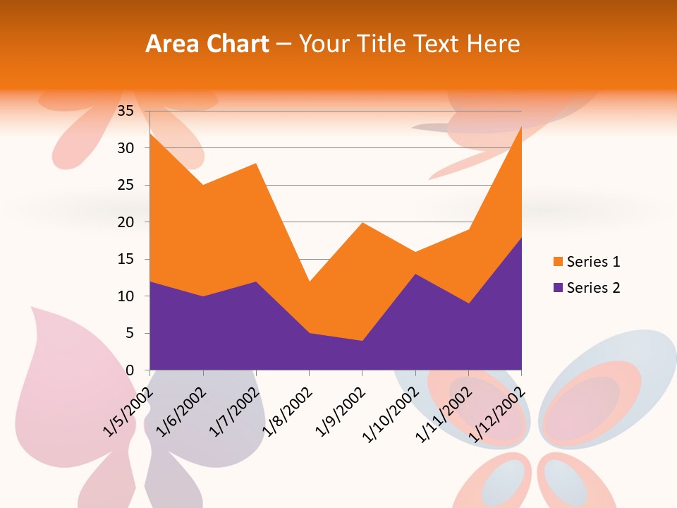 Leaf Butterfly Collection PowerPoint Template