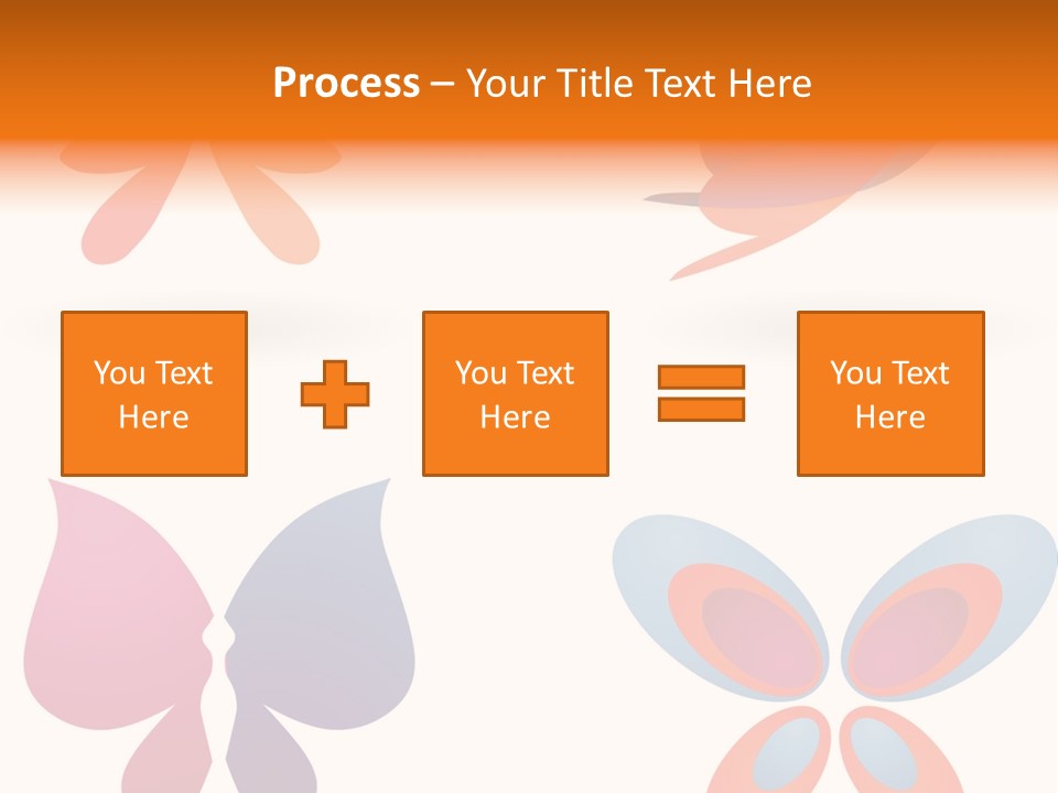 Leaf Butterfly Collection PowerPoint Template