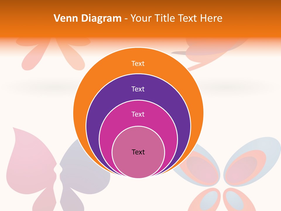 Leaf Butterfly Collection PowerPoint Template
