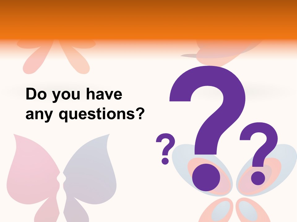 Leaf Butterfly Collection PowerPoint Template