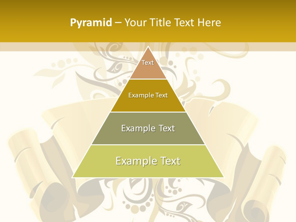 Letter Lacerated Illustration PowerPoint Template