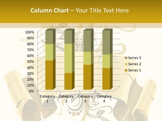 Letter Lacerated Illustration PowerPoint Template