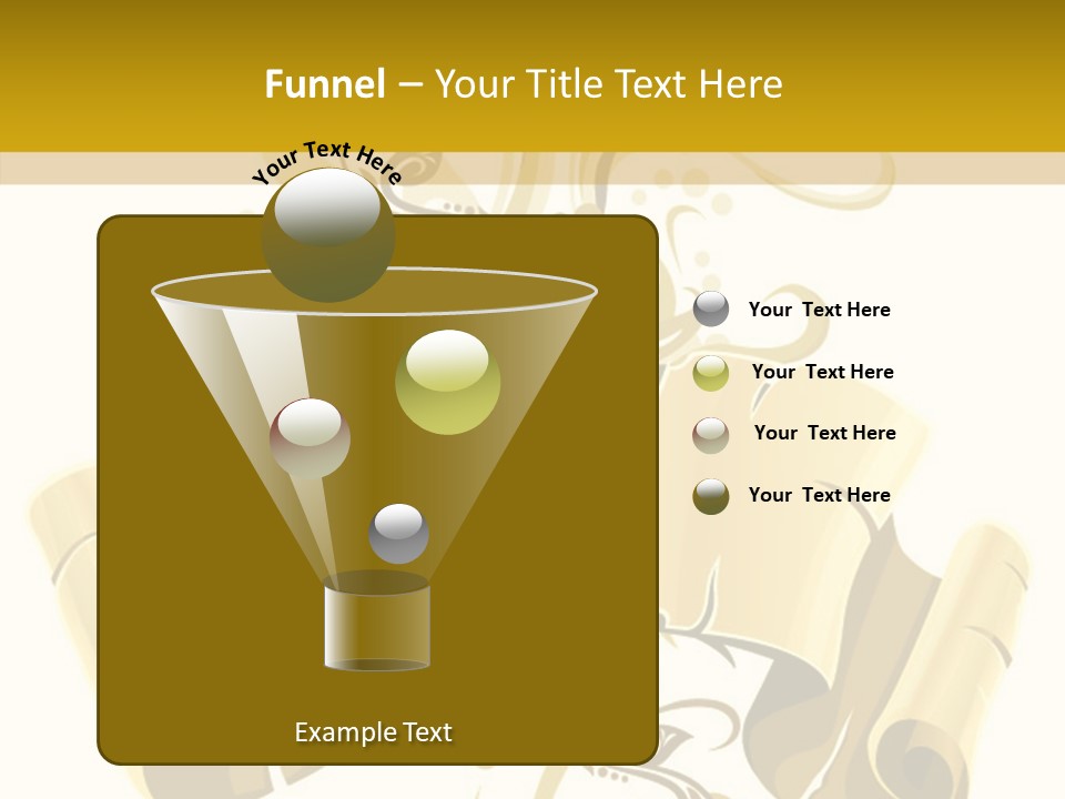 Letter Lacerated Illustration PowerPoint Template