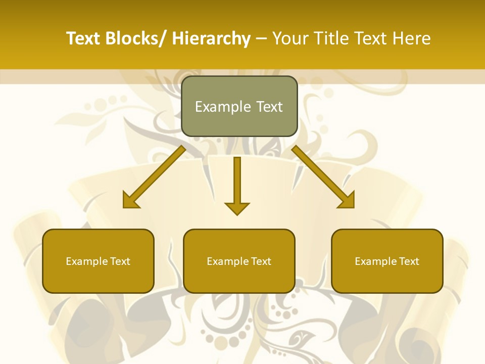 Letter Lacerated Illustration PowerPoint Template
