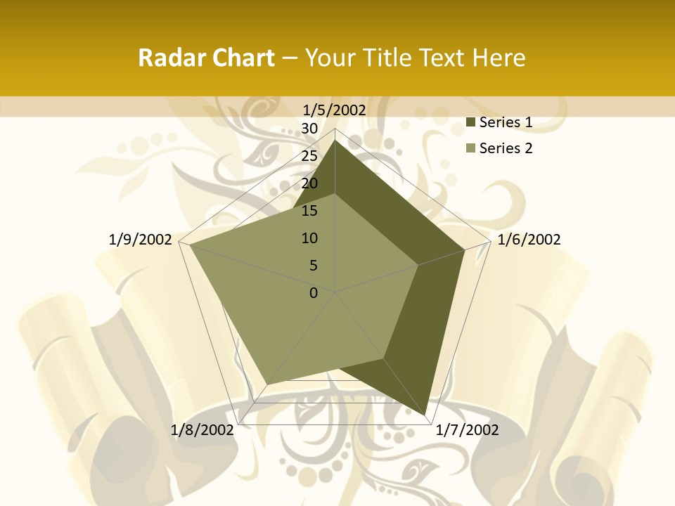 Letter Lacerated Illustration PowerPoint Template