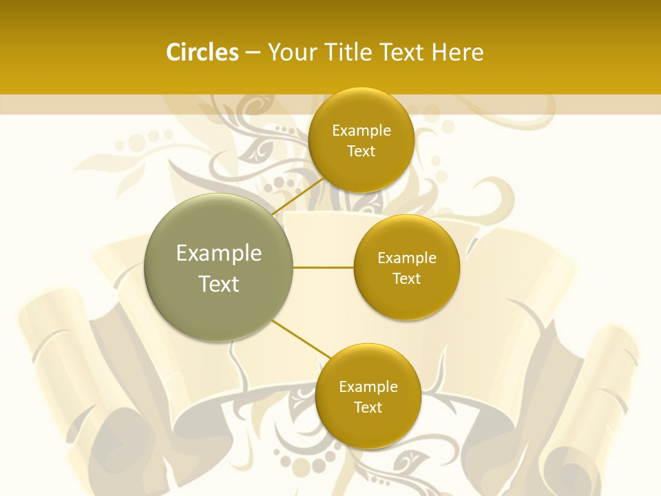 Letter Lacerated Illustration PowerPoint Template