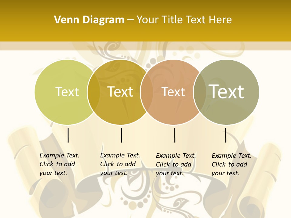 Letter Lacerated Illustration PowerPoint Template