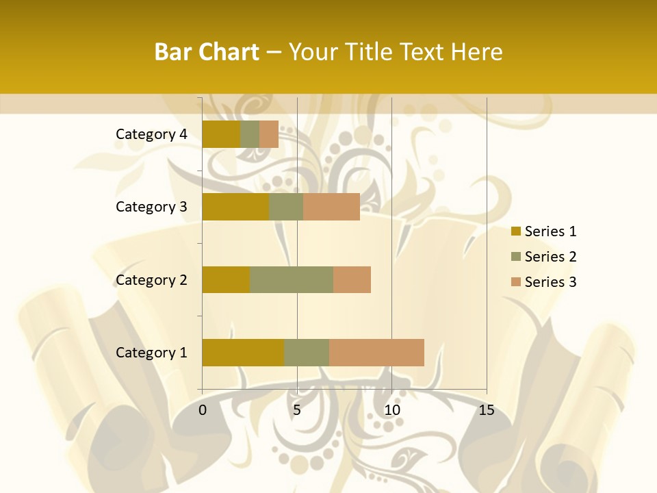 Letter Lacerated Illustration PowerPoint Template