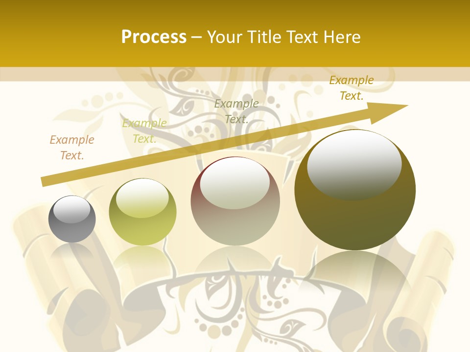 Letter Lacerated Illustration PowerPoint Template