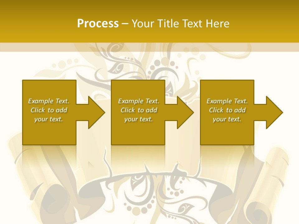 Letter Lacerated Illustration PowerPoint Template