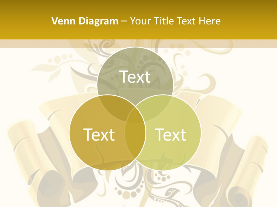 Letter Lacerated Illustration PowerPoint Template